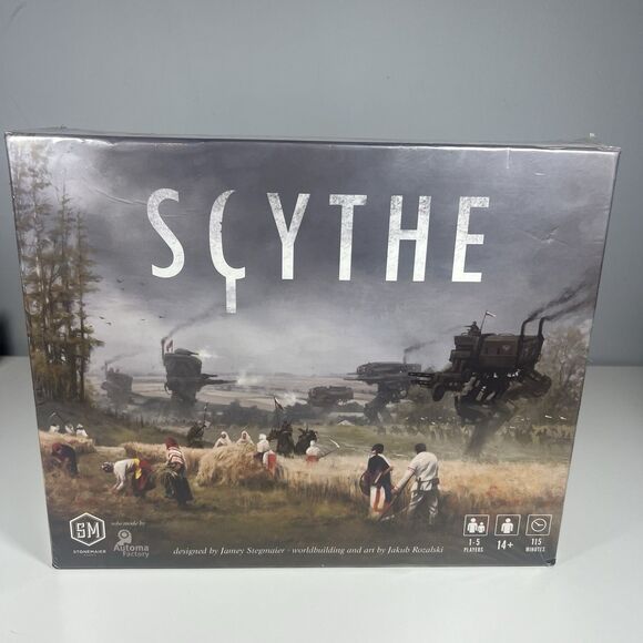 Scythe Board Game Stonemaier Games 2015 NEW AND SEALEDBox...